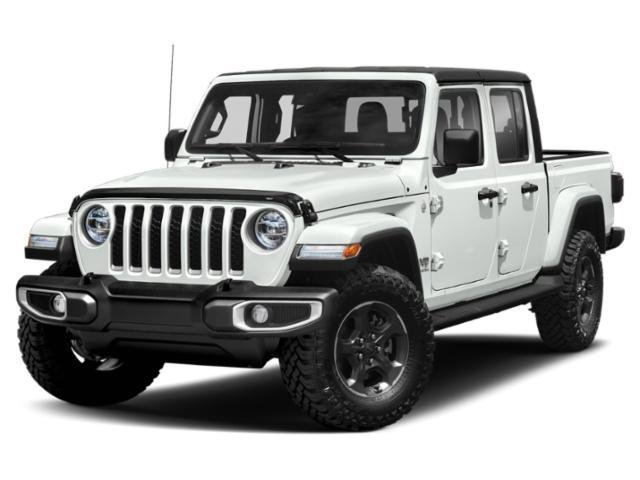 Used 2020 Bright White Clearcoat Jeep Overland image 1