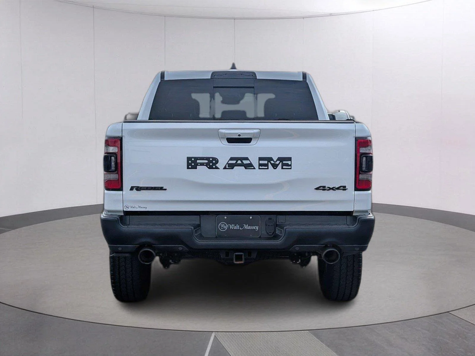 Used 2021 Bright White Clearcoat Ram Rebel image 4