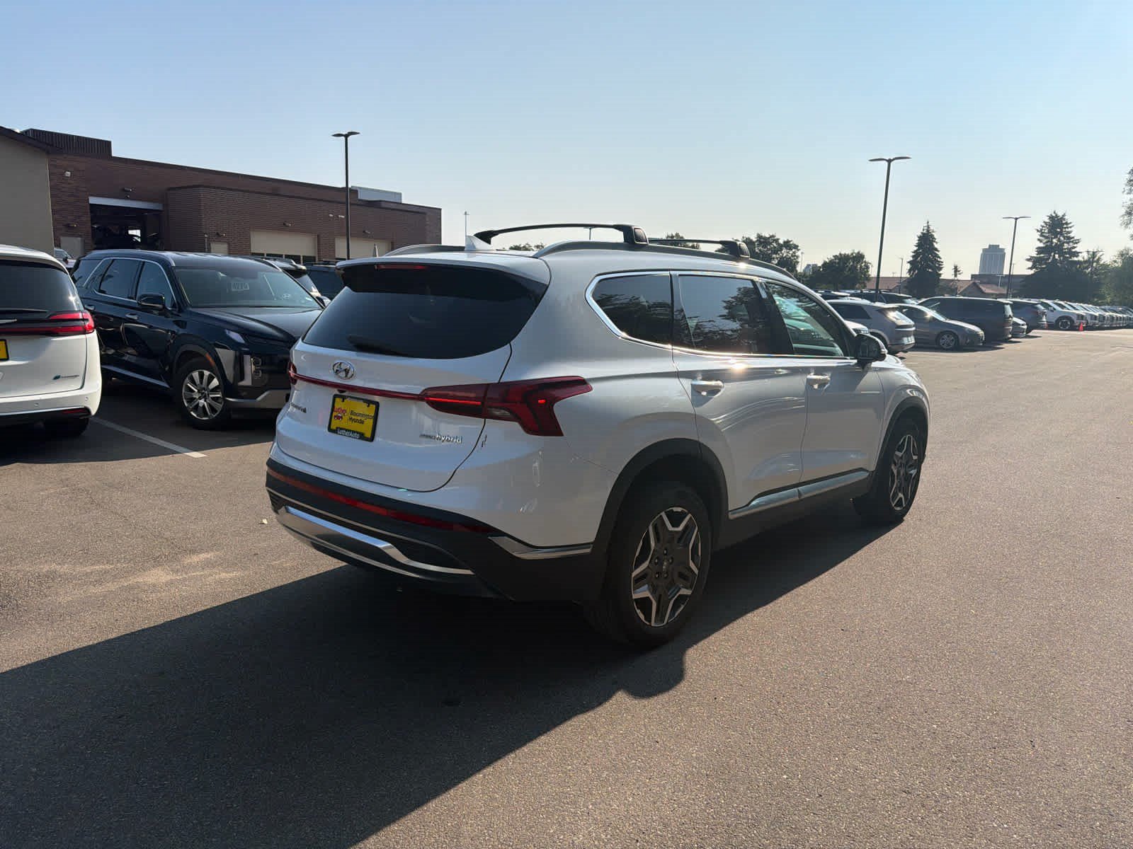 Used 2023 Serenity White Pearl Hyundai SEL Premium image 2