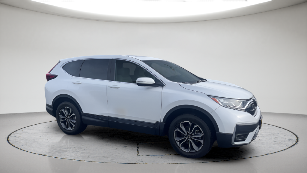 Used 2022 Platinum White Pearl Honda EX image 4