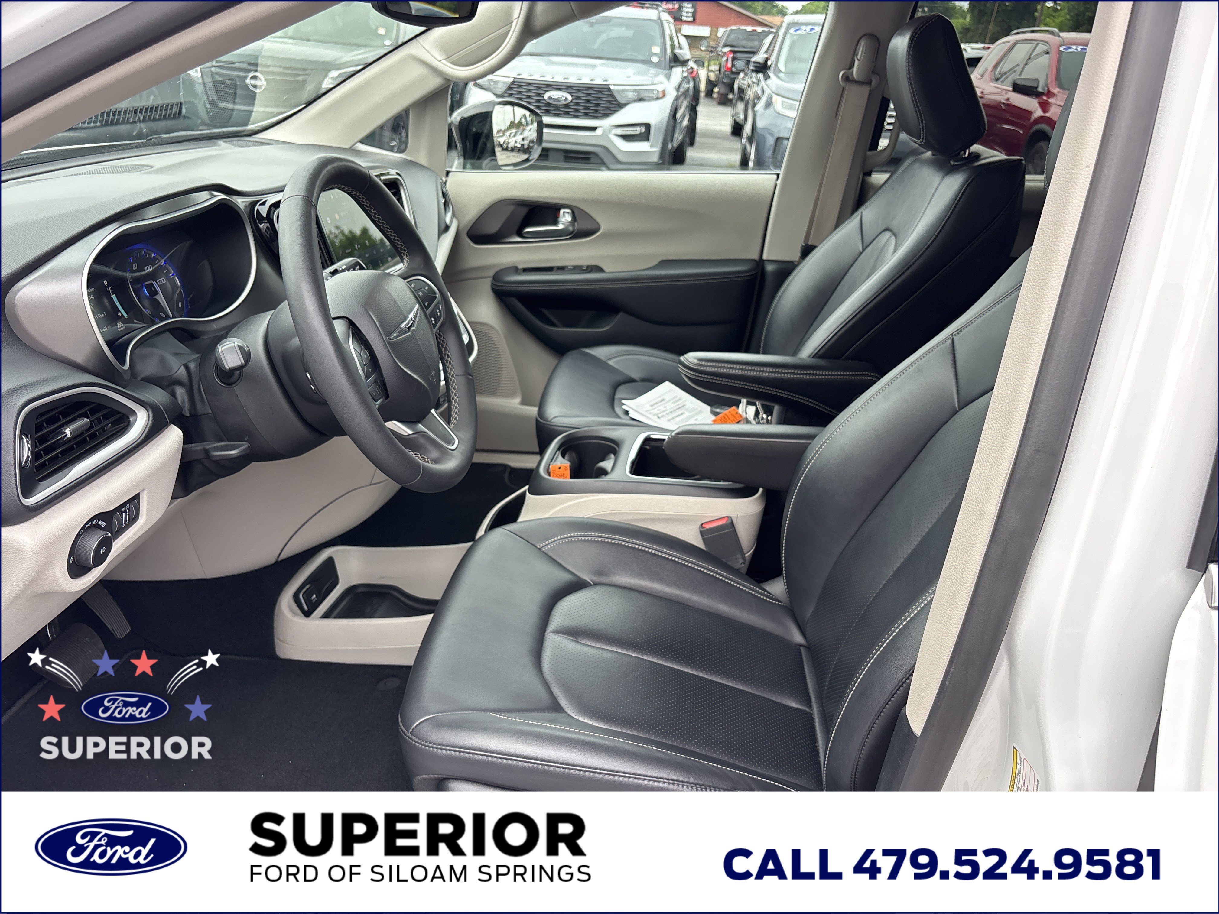 Used 2024 Bright White Clearcoat Chrysler Touring L image 16