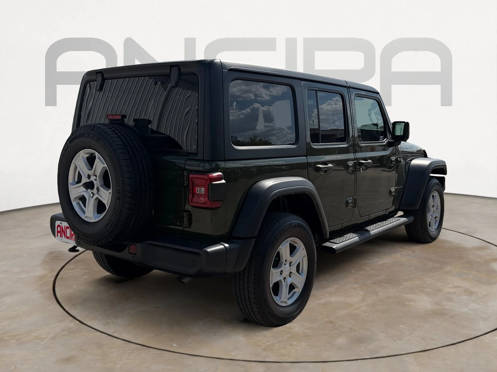Used 2022 Sarge Green Clearcoat Jeep Unlimited Sport S image 9