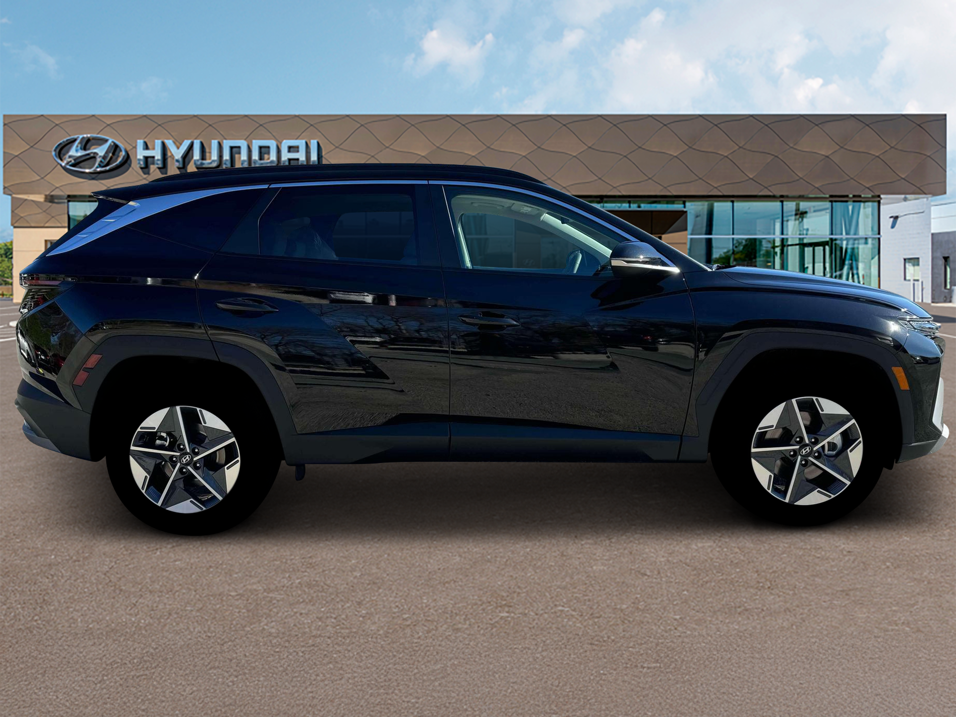 New 2025 Black Hyundai SEL Convenience AWD image 9