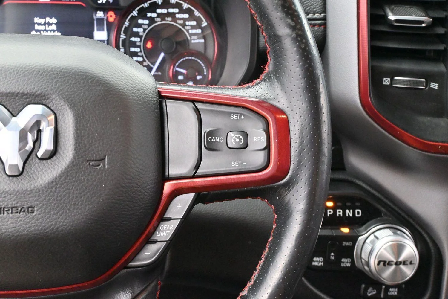 Used 2019 Flame Red Ram Rebel image 15