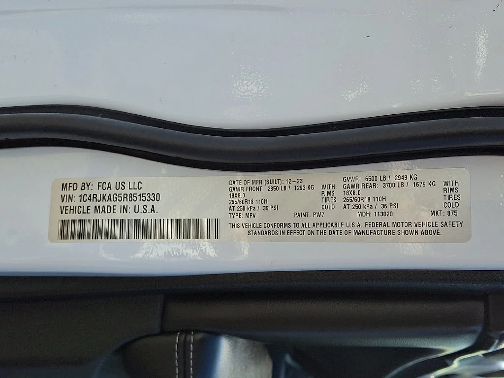 Used 2024 Bright White Clearcoat Jeep Altitude image 28
