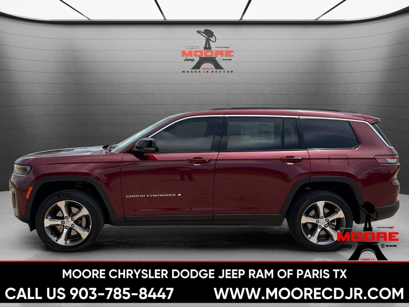 New 2026 Velvet Red Pearl-Coat Exterior Paint Jeep Limited image 5