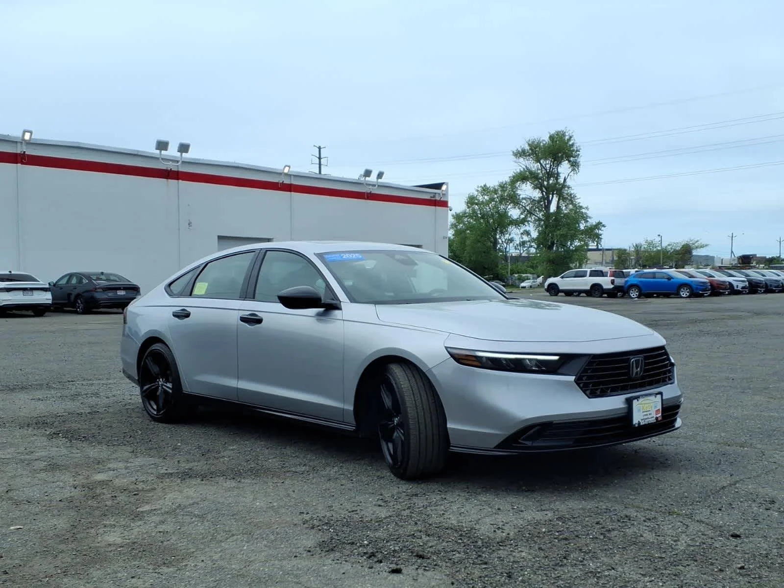 Certified Used 2025 Solar Silver Metallic Honda Sport-L image 3