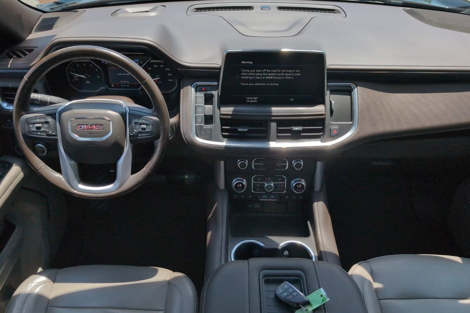 Used 2021 ONYX BLACK GMC SLT image 14