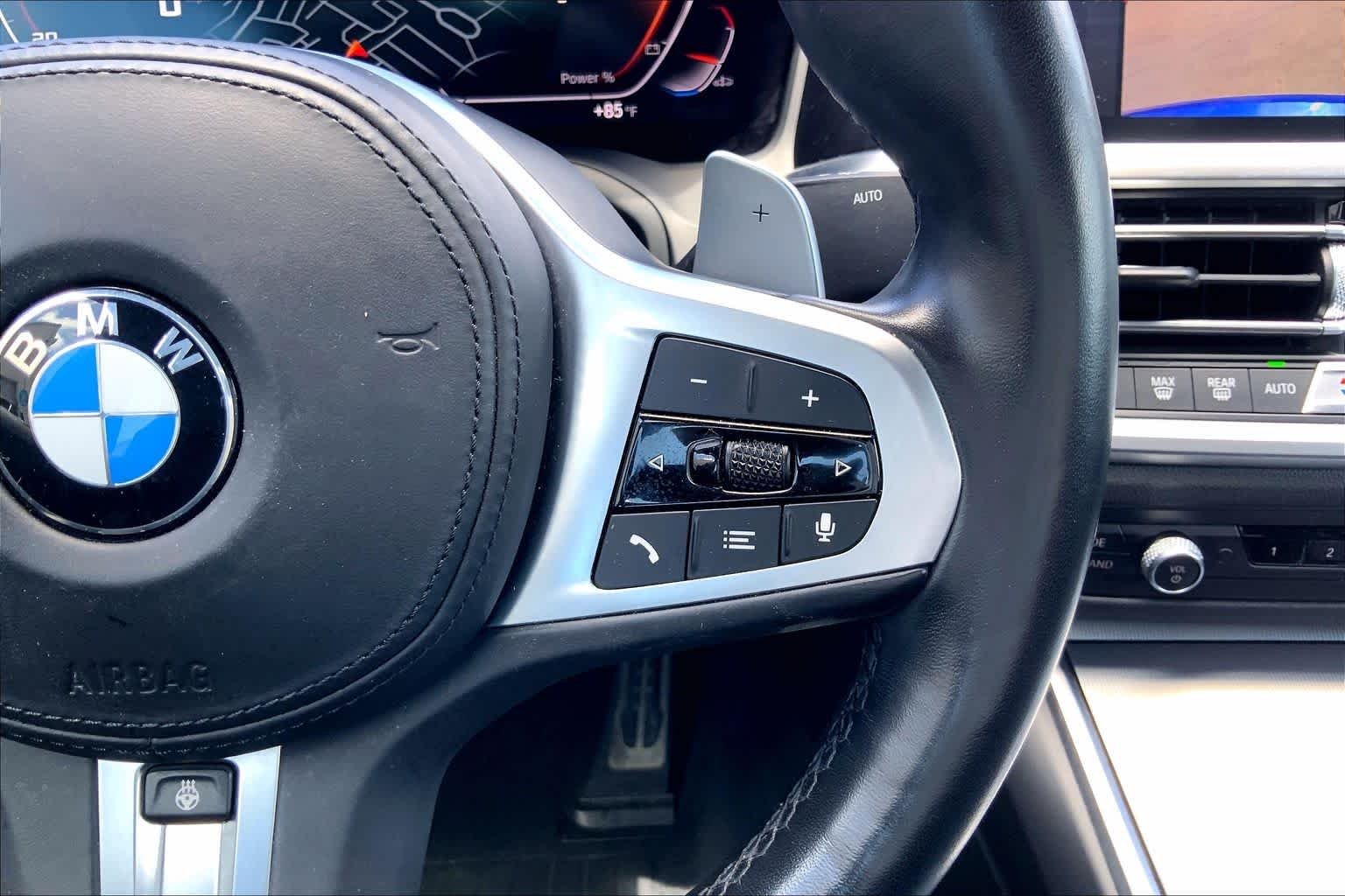 Used 2022 Portimao Blue Metallic BMW M340i image 23