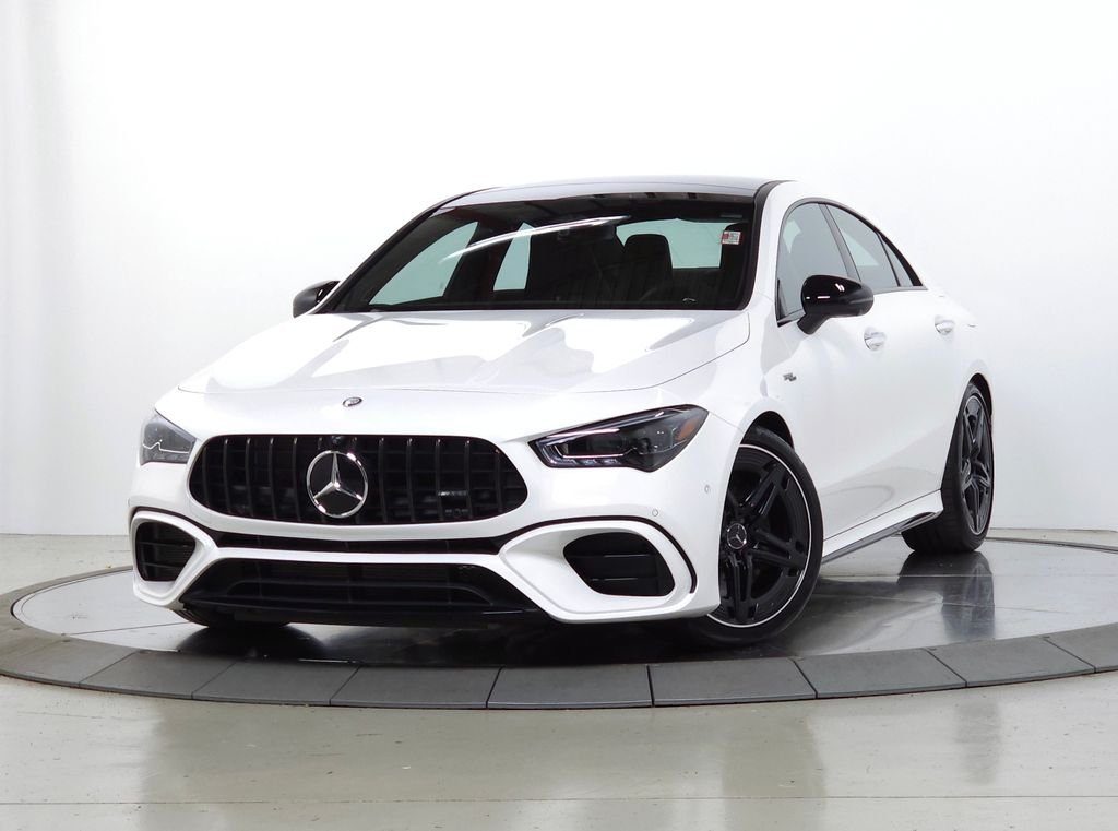 Used 2025 White Mercedes-Benz CLA 45 AMG® image 1