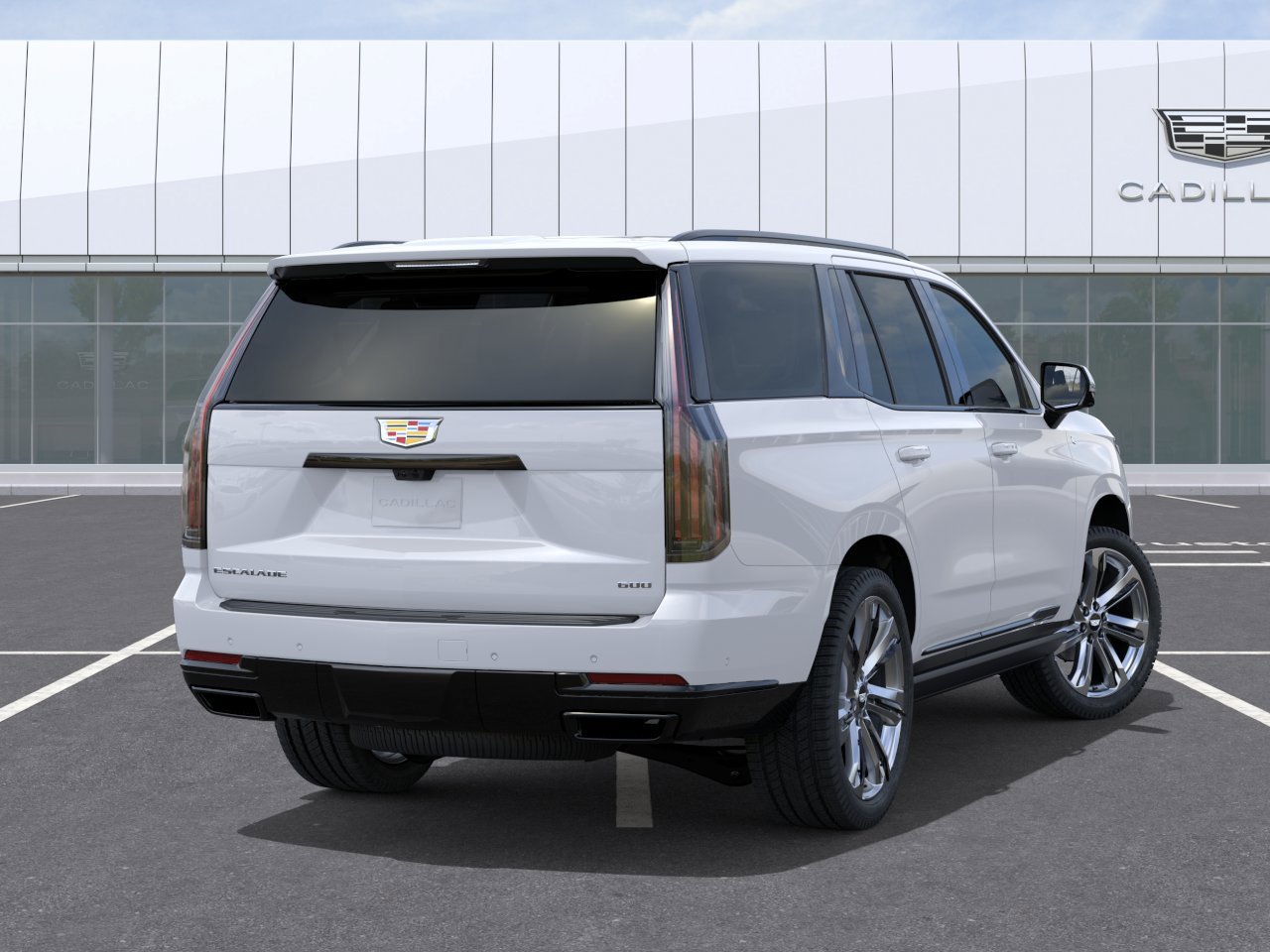 New 2026 Vibrant White Tricoat Cadillac Sport image 4