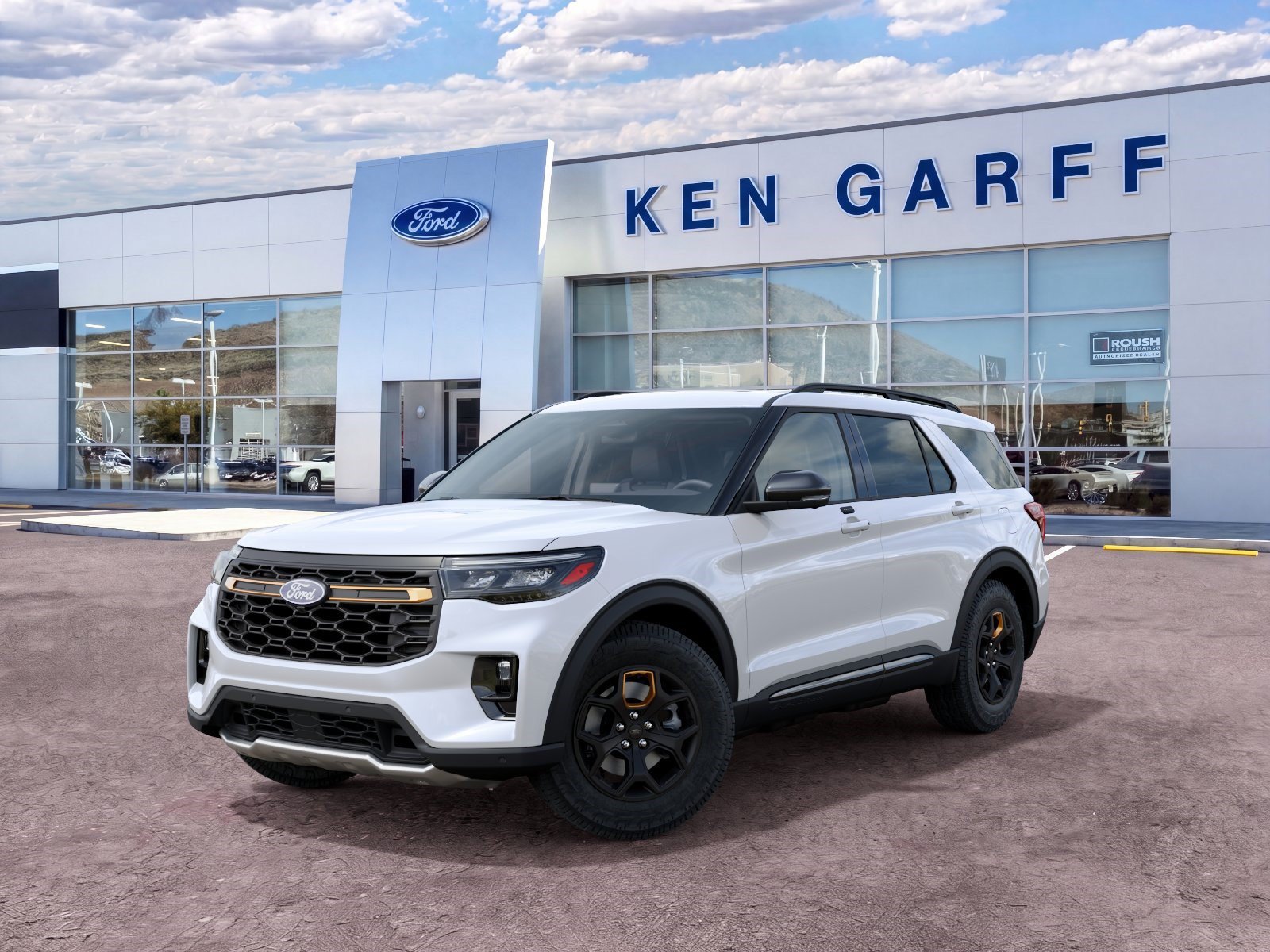 New 2027 Star White Metallic Tri-Coat Ford Tremor image 2
