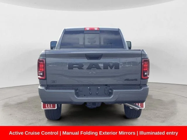 New 2026 Gray Clearcoat Ram BLACK EXPRESS CREW CAB 4X4 6