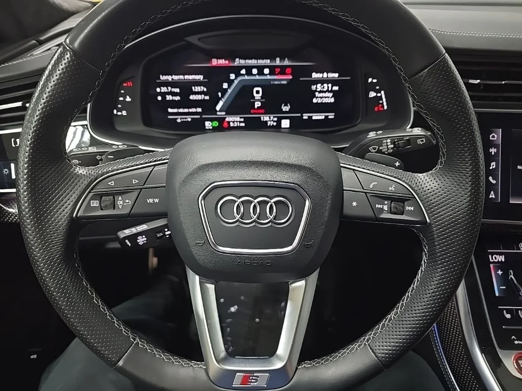 Used 2022 Gray Audi 4.0T Prestige image 20