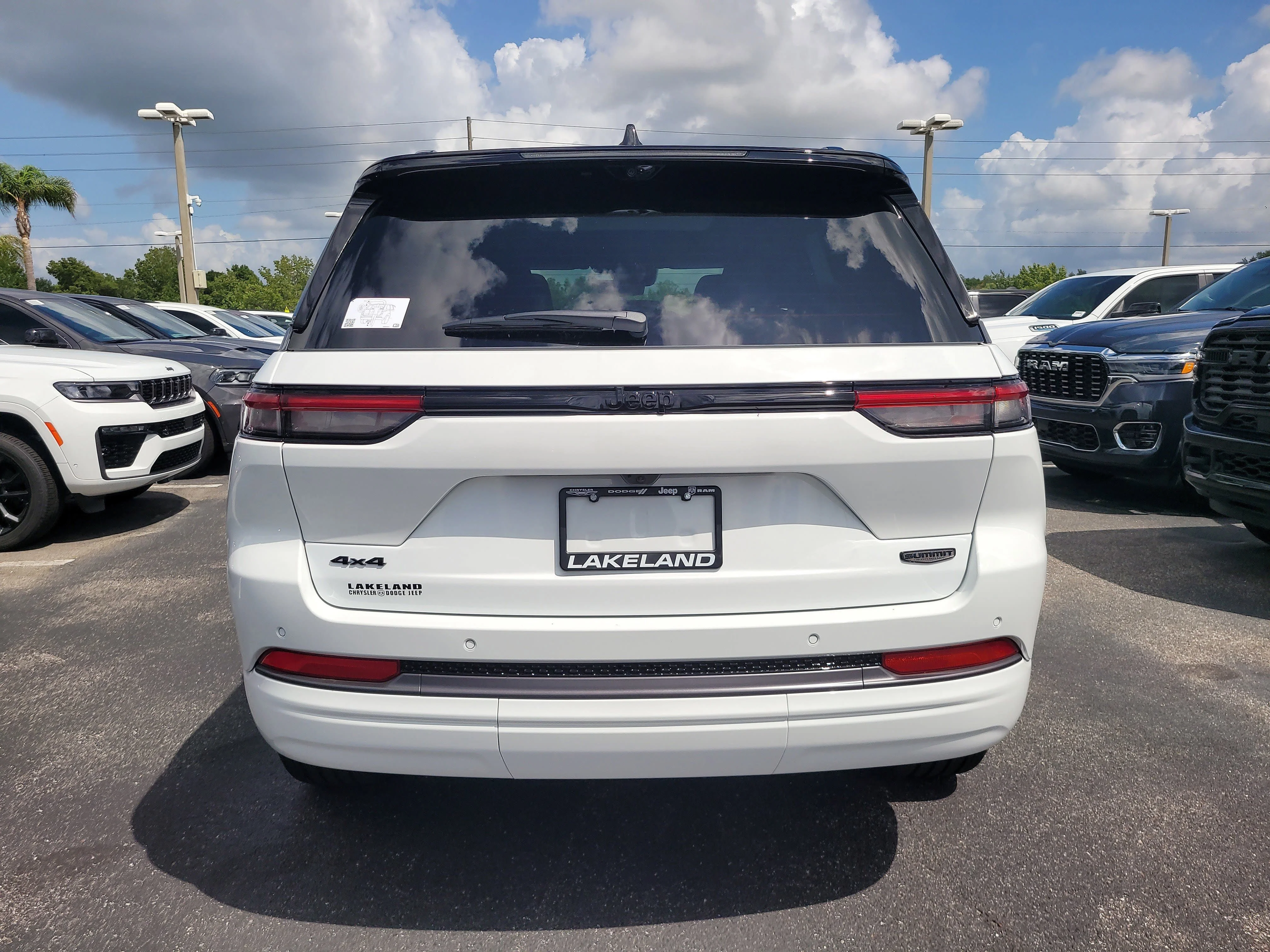 New 2026 Bright White Clearcoat Jeep Summit image 7