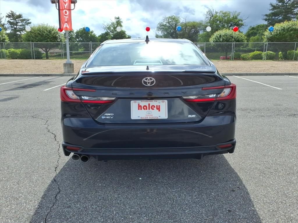 Used 2025 Black Toyota SE image 6