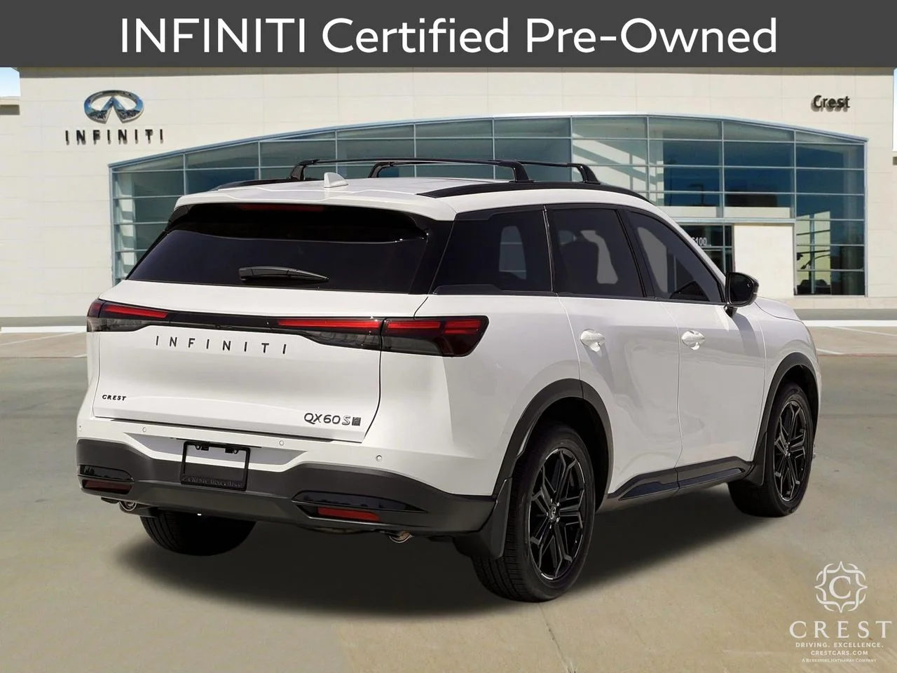 Certified Used 2026 Radiant White INFINITI SPORT image 3