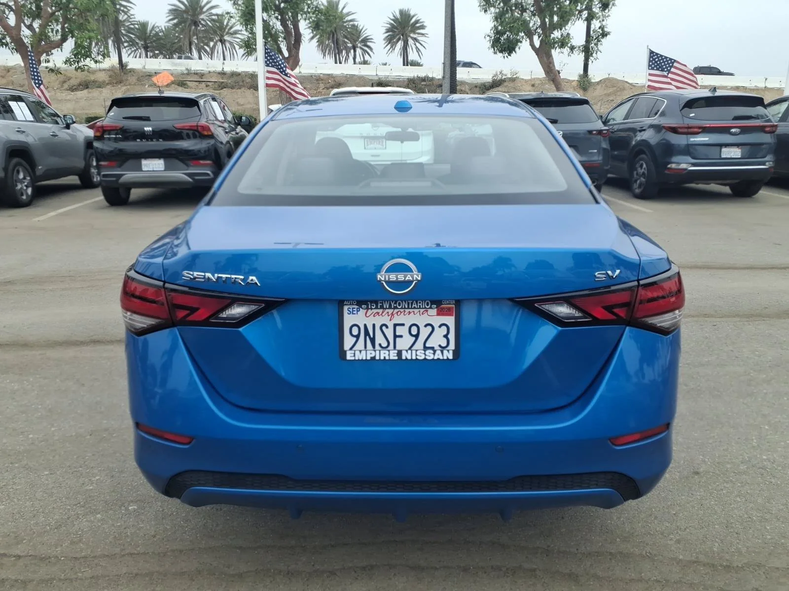 Certified Used 2024 Electric Blue Metallic Nissan SV image 10