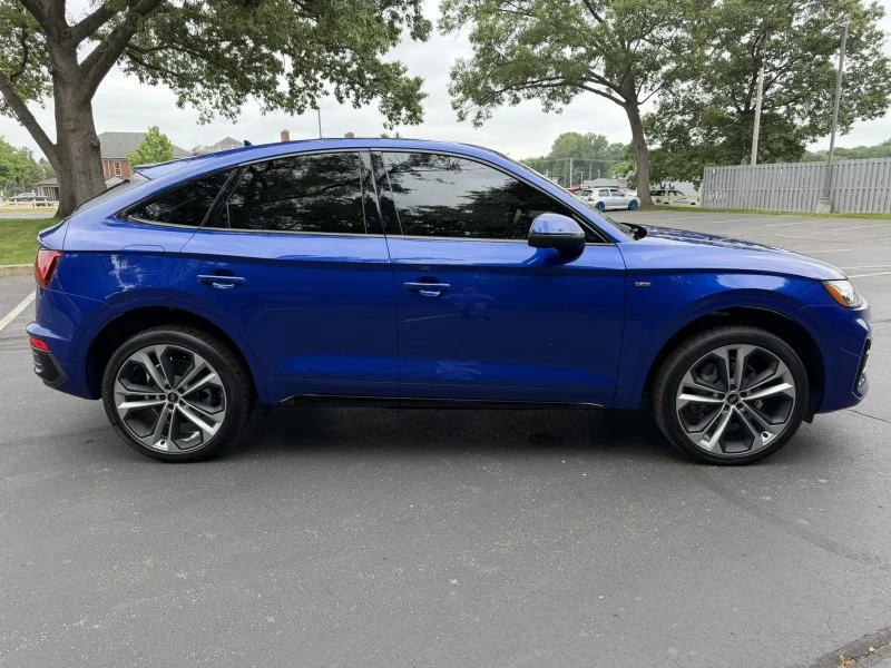 Certified Used 2023 Ultra Blue Metallic Audi S line Premium Plus image 8