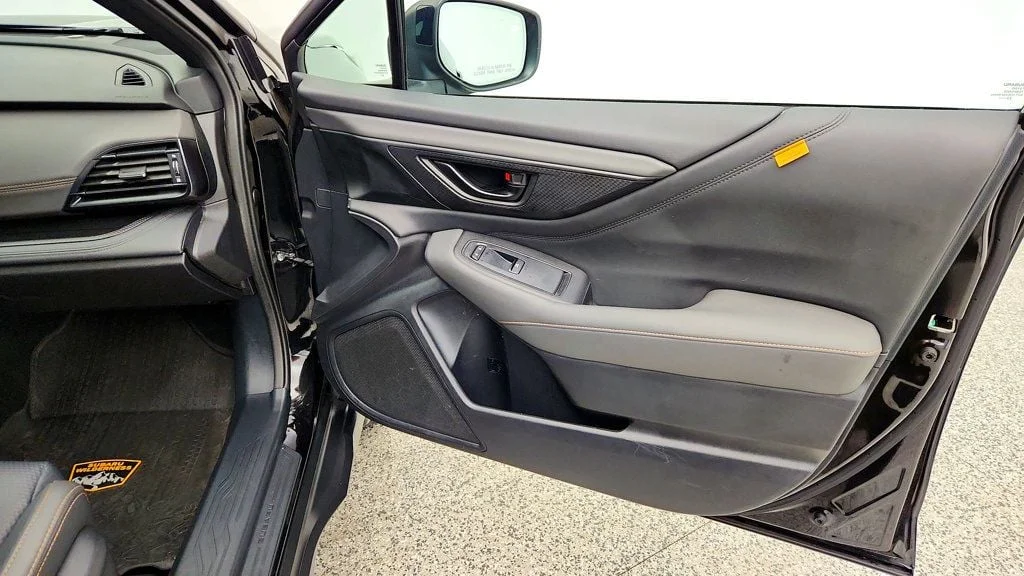 Used 2023 Crystal Black Silica Subaru Wilderness CVT w/ Power Moonroof, 11.6