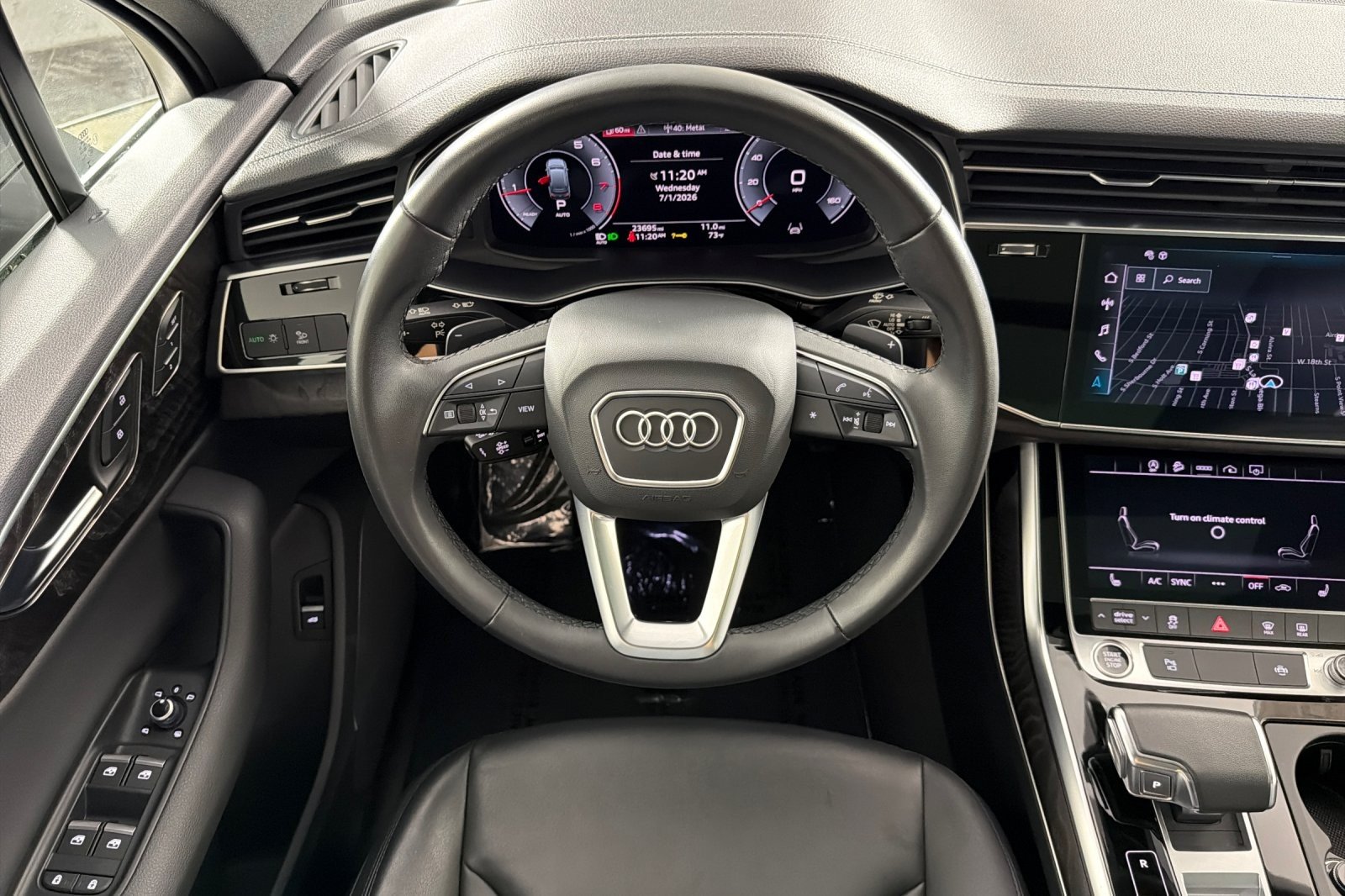 Used 2023 Mythos Black Metallic Audi Premium 45 TFSI quattro image 13