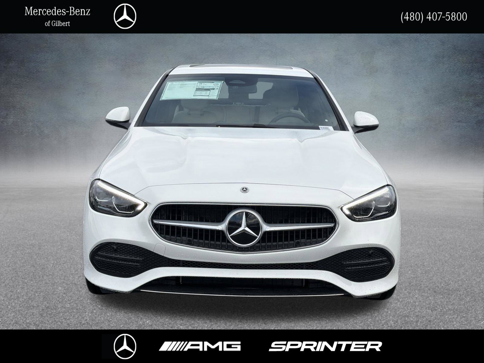 New 2026 Polar White Mercedes-Benz C 300 image 2