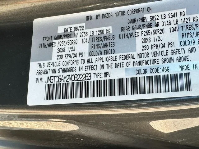 Used 2022 Gray Mazda Touring Plus image 56