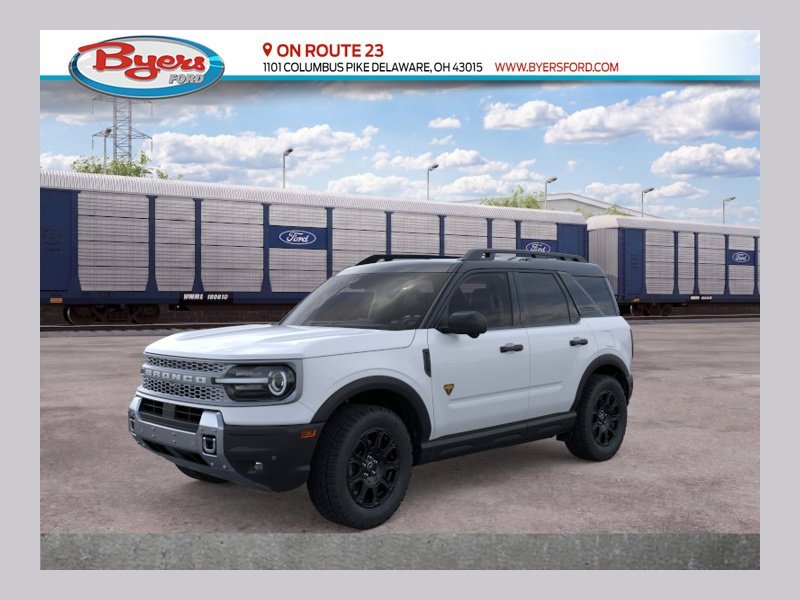 New 2026 Space White Metallic Ford Badlands image 1