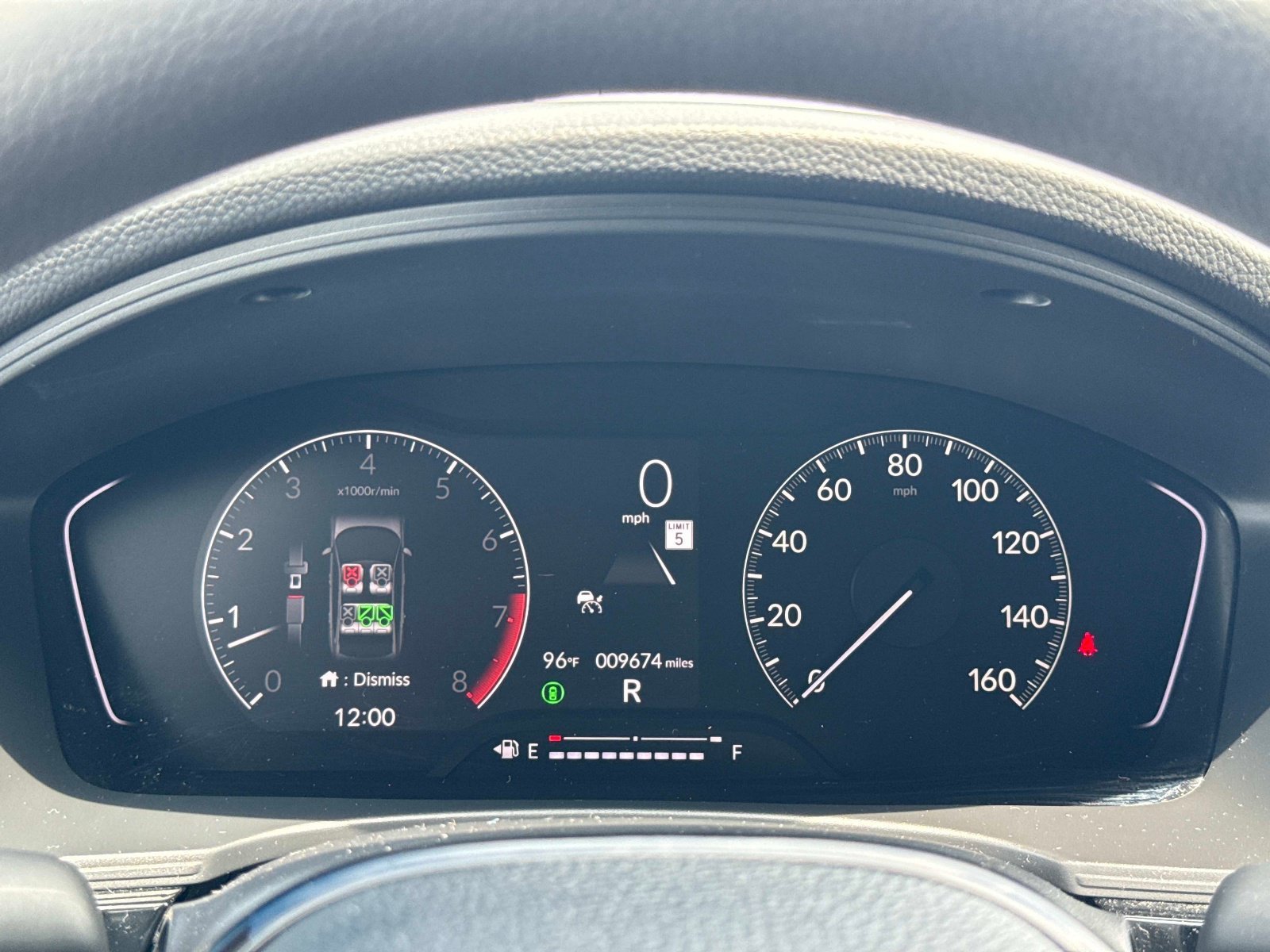 Used 2023 Meteorite Gray Metallic Honda LX image 25
