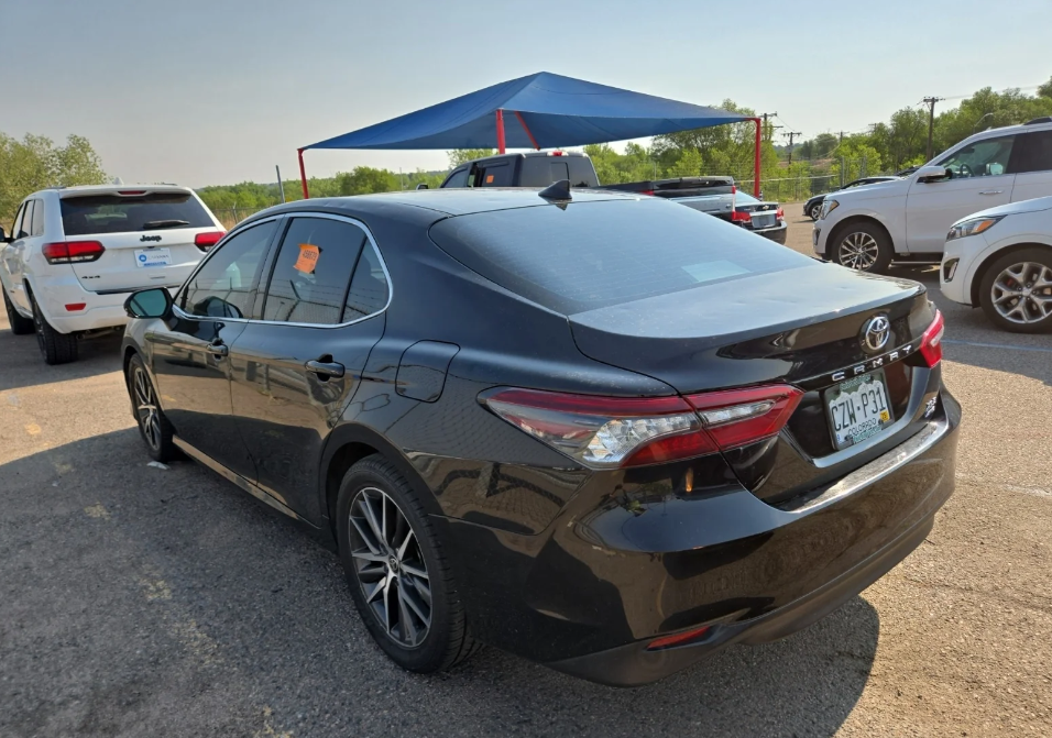 Used 2021 Black Toyota XLE image 2