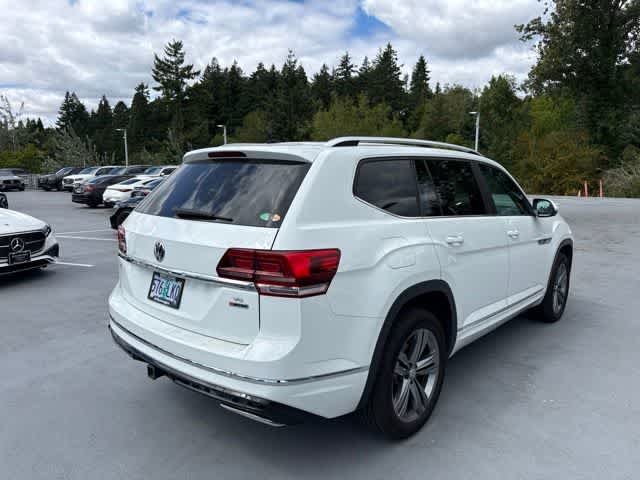 Used 2019 Pure White Volkswagen 3.6L V6 SE w/Technology R-Line image 3