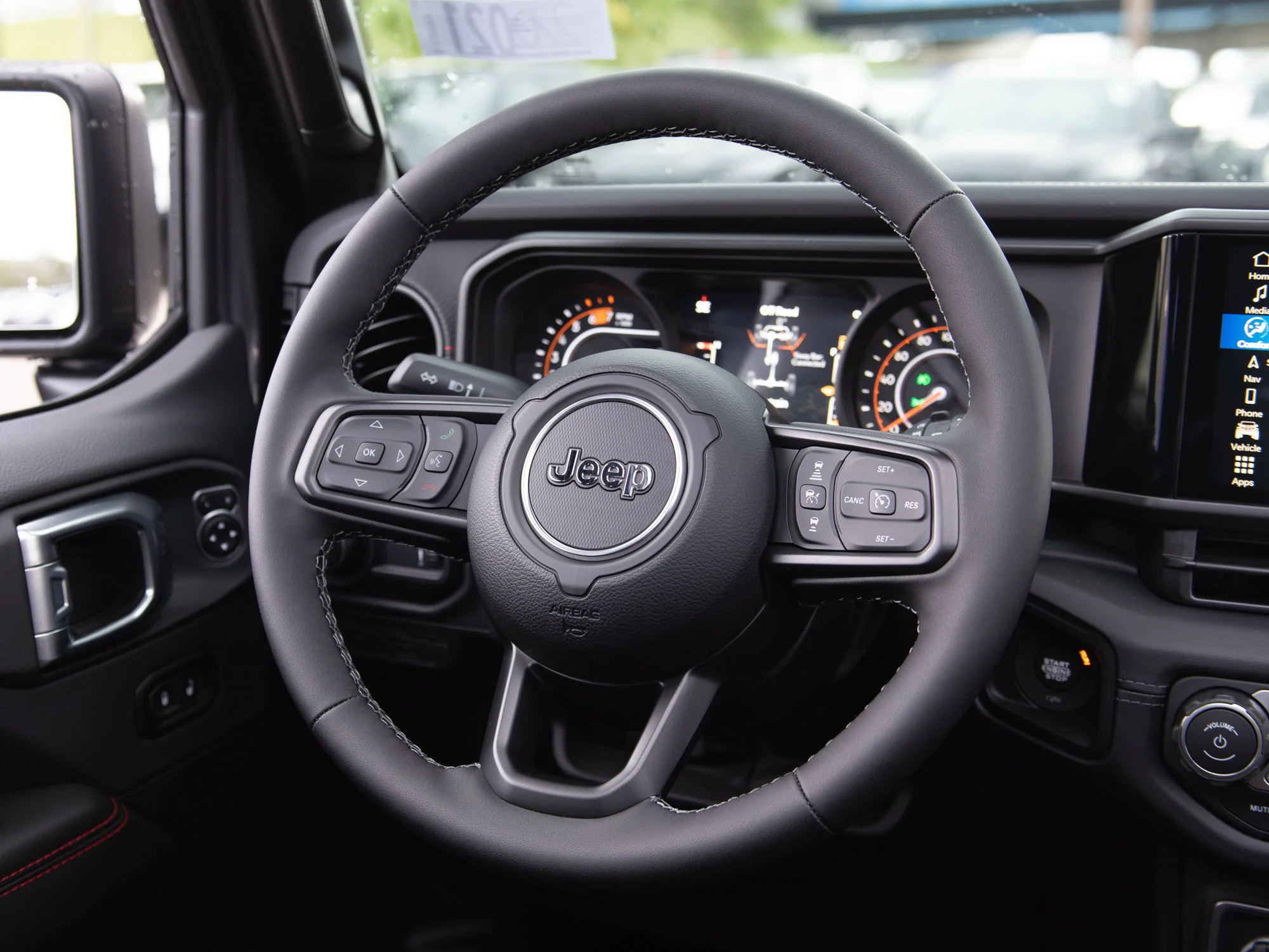 New 2027 Grey Jeep Rubicon X* 4 Door 4x4, Sky One-Touch Pwr Top, Nappa Leather, 35 Inch Tires image 14