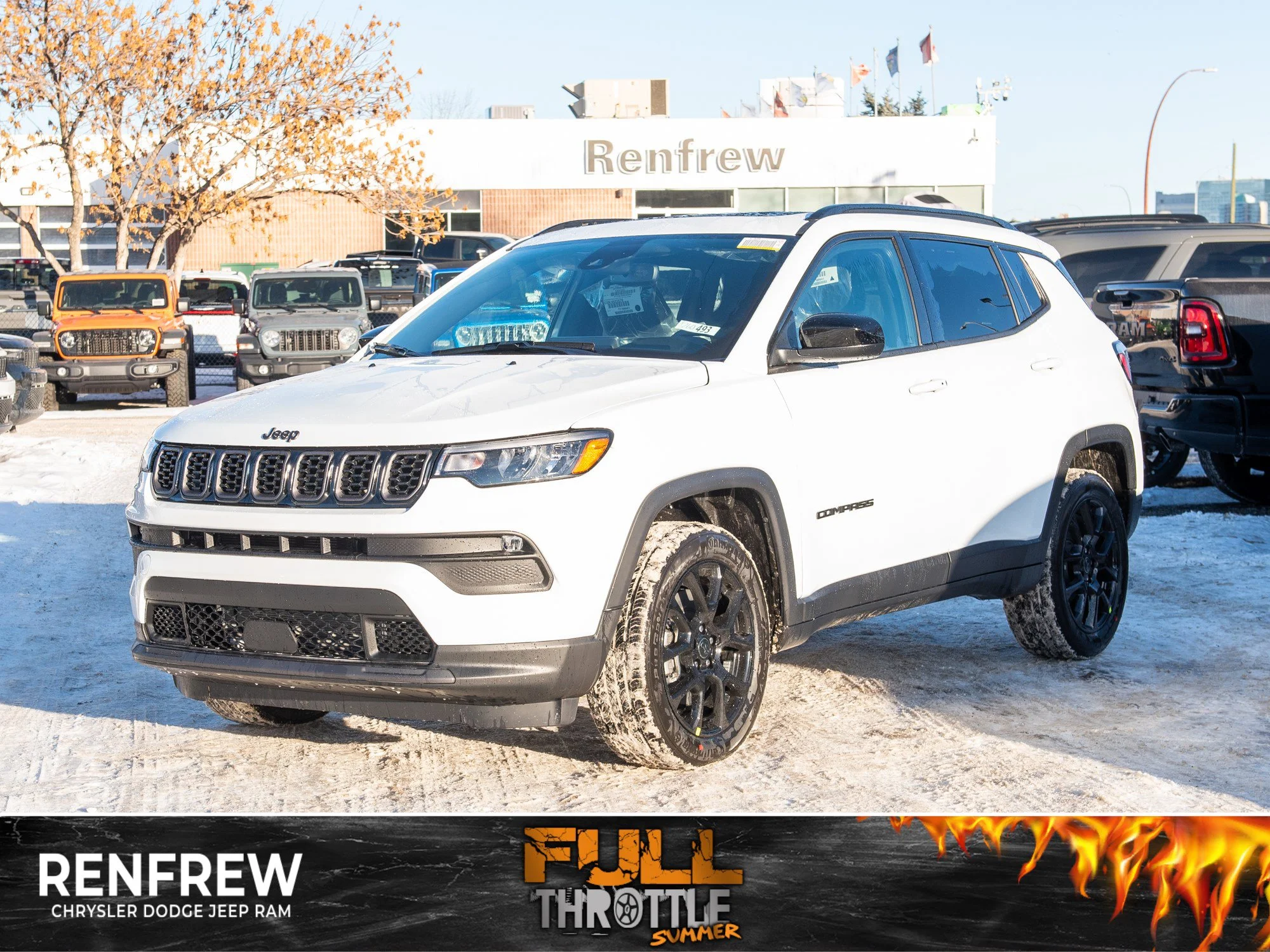 New 2026 White Jeep North* image 1