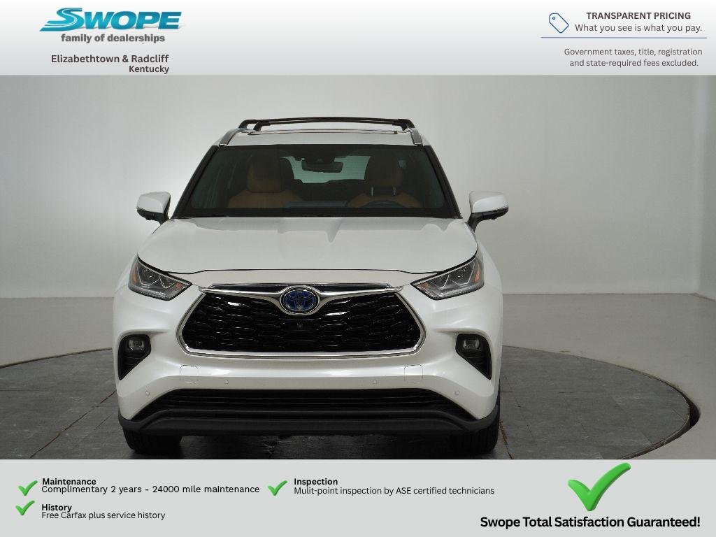 Used 2023 Wind Chill Pearl Toyota Hybrid Platinum image 8