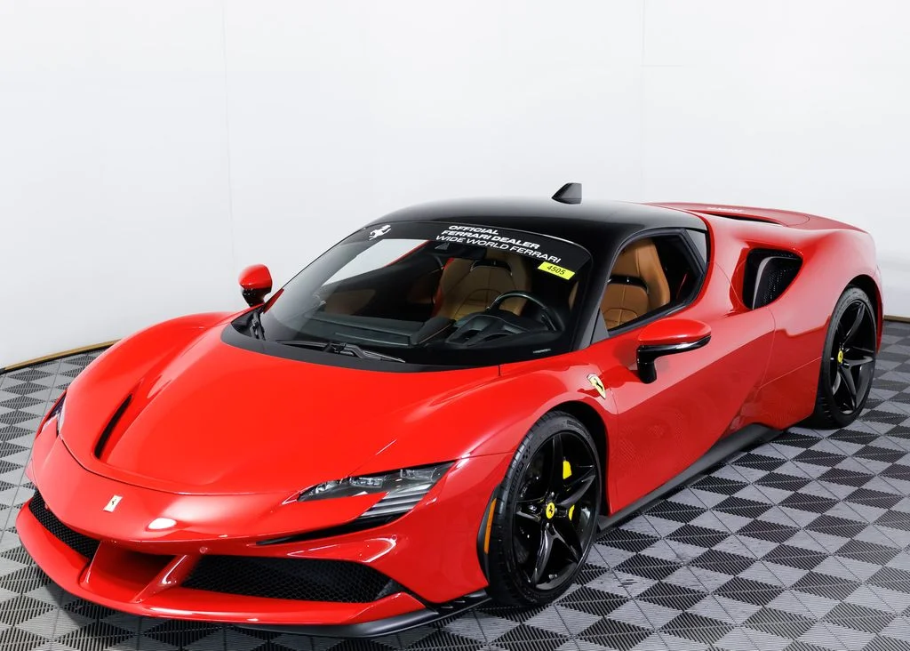 Certified Used 2022 Rosso Corsa Ferrari Base image 11