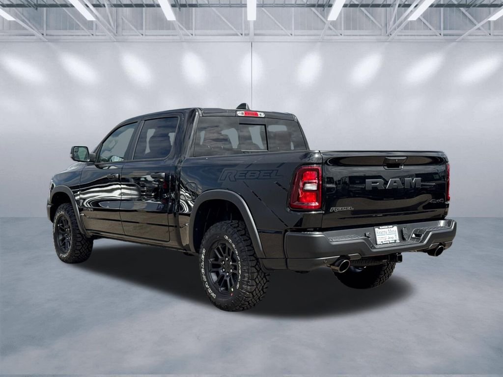 New 2027 Diamond Black Crystal Pearl-Coat Exterior Paint RAM Rebel image 4