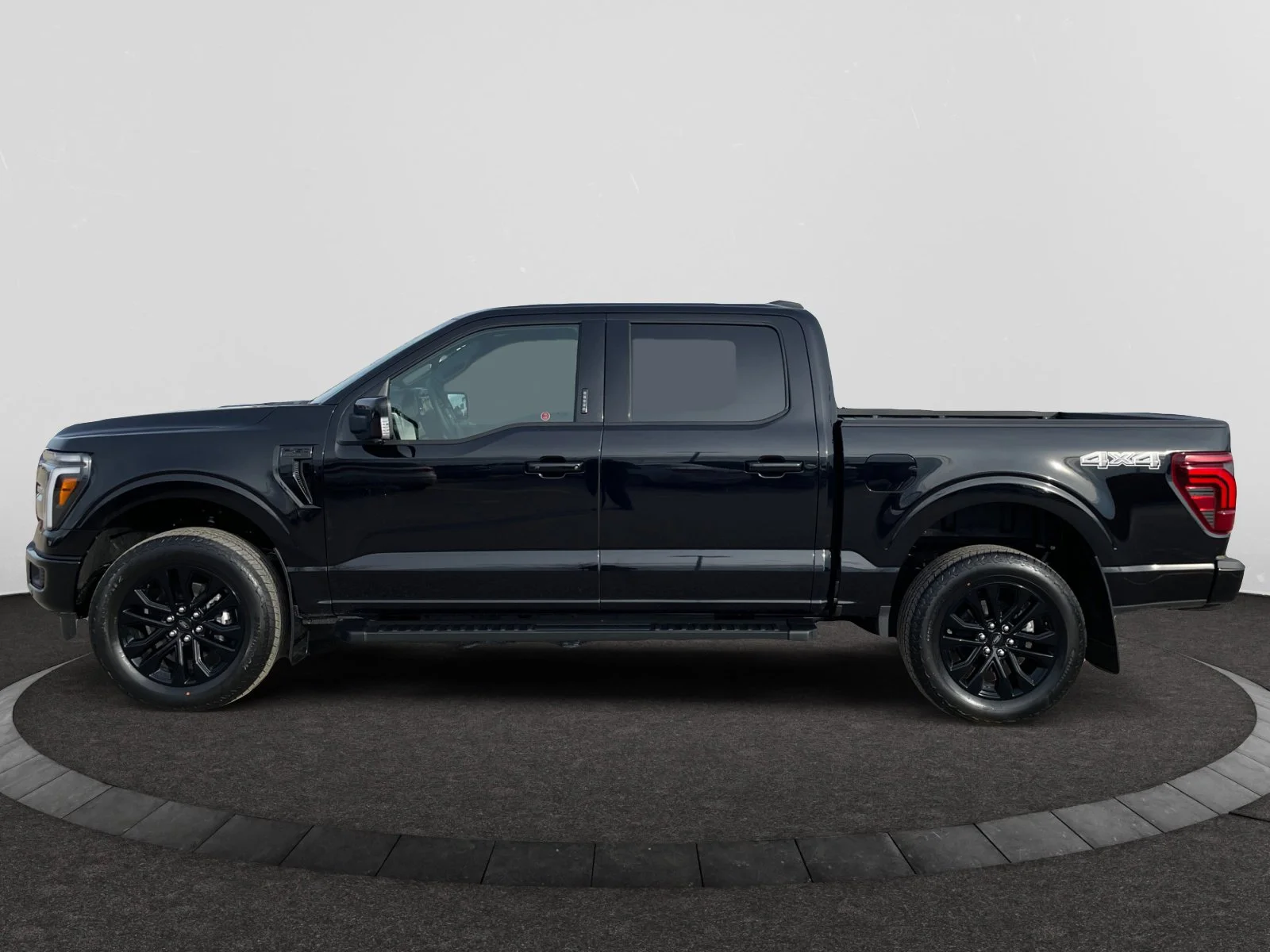 New 2026 Agate Black Metallic Ford Lariat image 2
