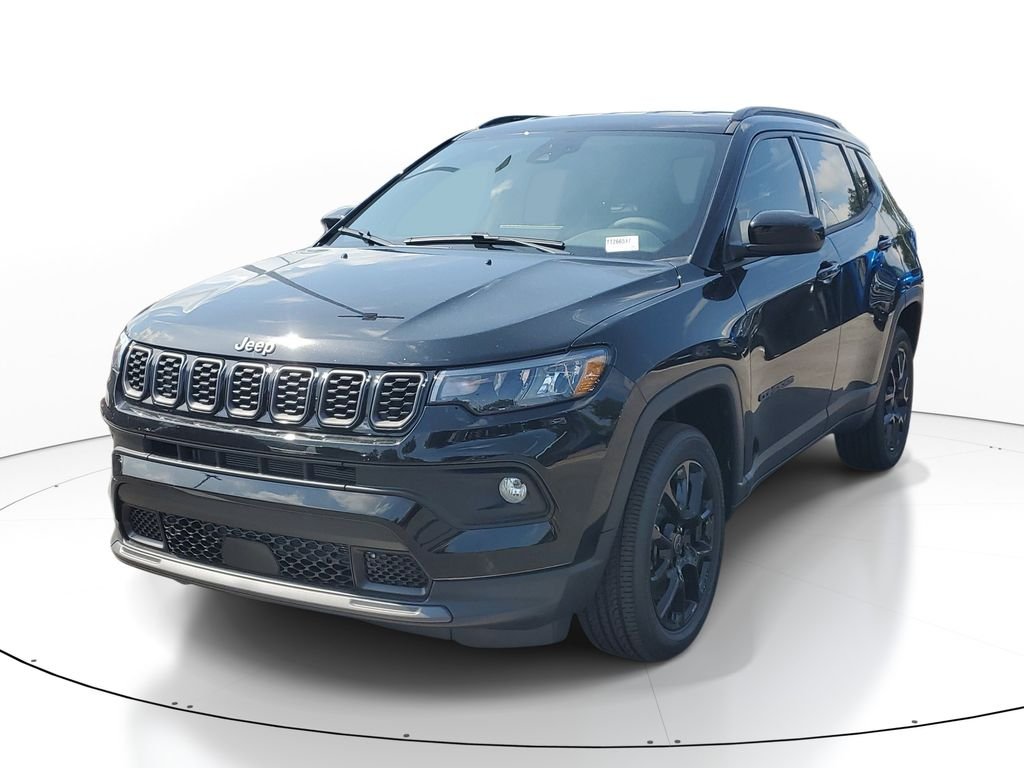 New 2026 Diamond Black Crystal Pearlcoat Jeep Latitude image 1
