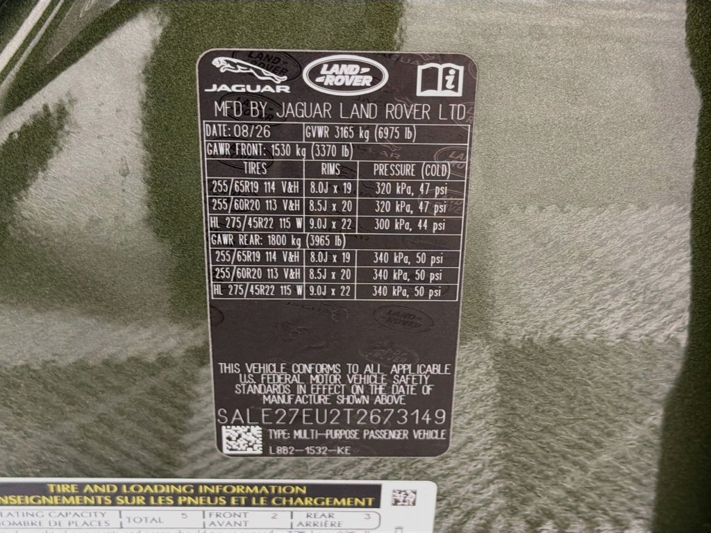 New 2026 Woolstone Green Land Rover X-Dynamic SE image 34