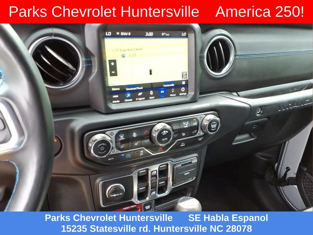 Used 2023 Silver Jeep Rubicon 20th Anniversary Edition 4xe image 4