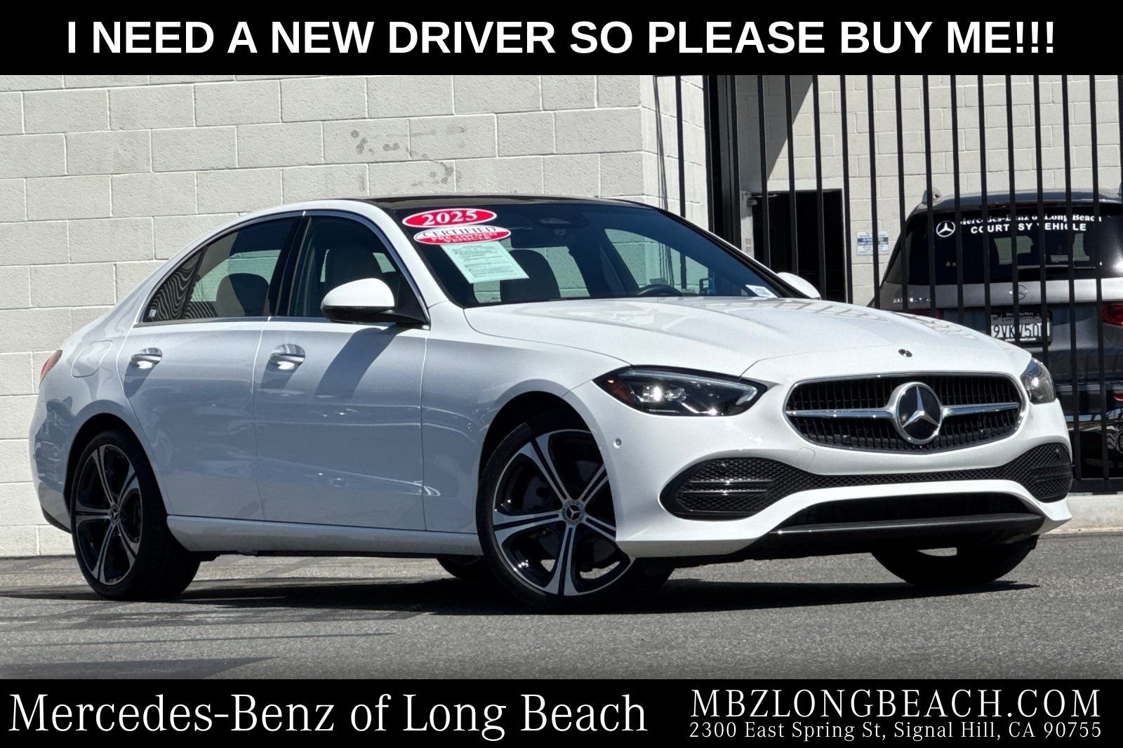 2025 Mercedes-Benz C-Class Sedan