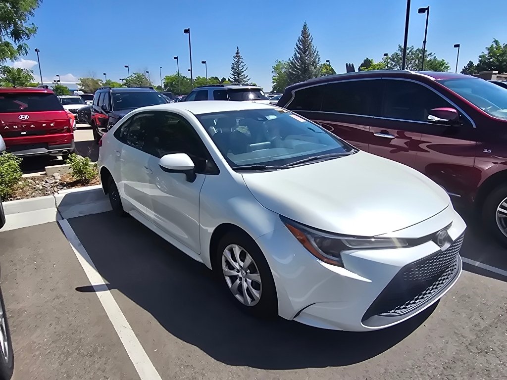 Used 2020 Blizzard Pearl Toyota LE image 17