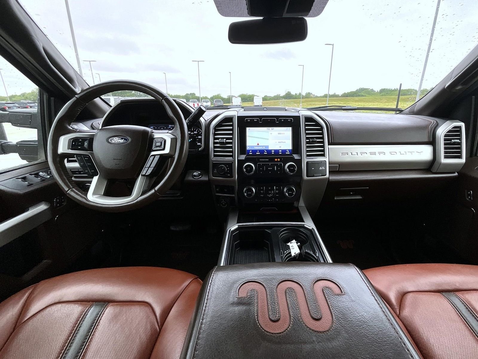 Used 2021 Blue Ford King Ranch image 13