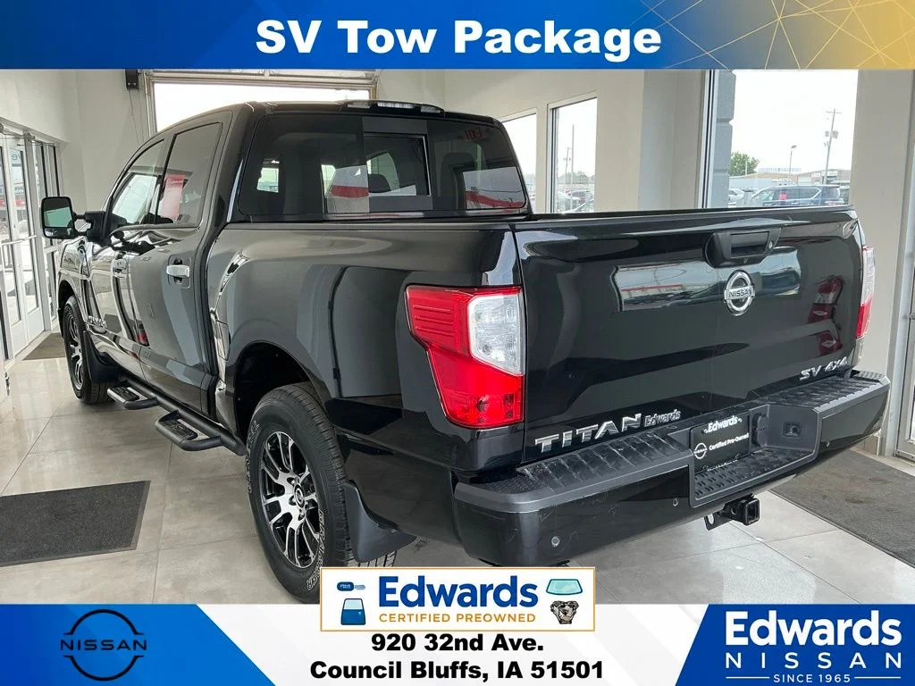 Certified Used 2021 Black Nissan SV image 6