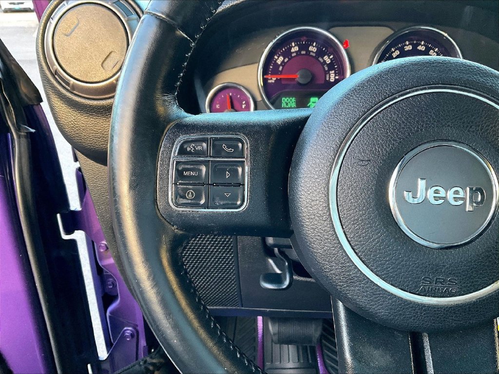Used 2018 Xtreme Purple Pearlcoat Jeep Unlimited Sport image 22