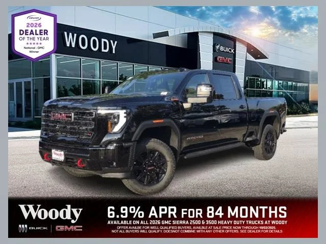 New 2026 Onyx Black GMC AT4 image 1