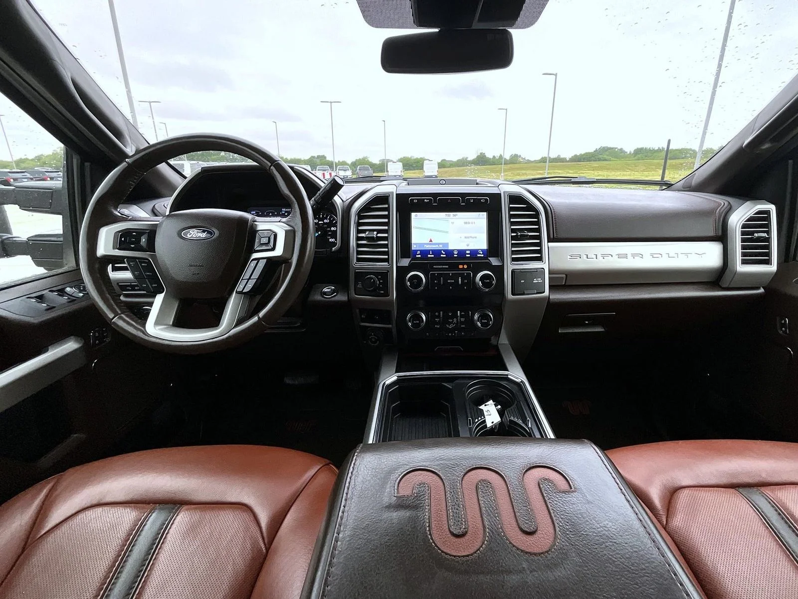 Used 2021 Blue Ford King Ranch image 13