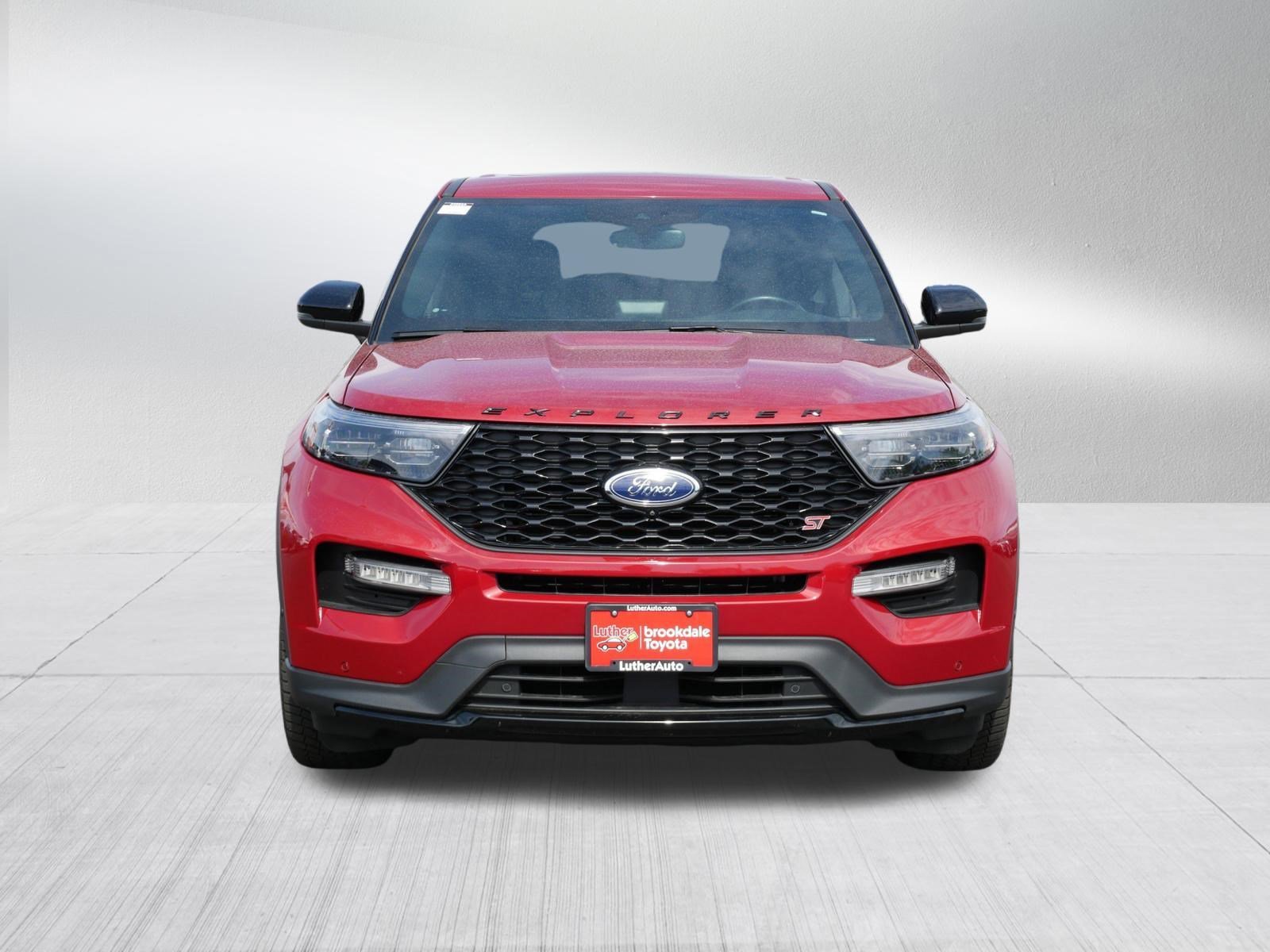 Used 2022 Ford Explorer ST with VIN 1FM5K8GC6NGA96810 for sale in Brooklyn Center, Minnesota