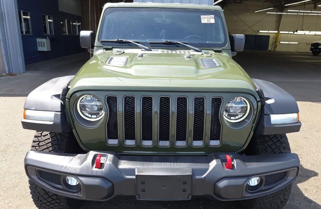 Used 2020 Green Jeep Unlimited Rubicon image 2