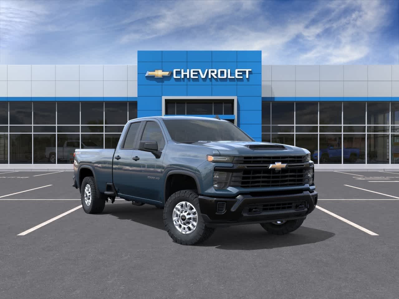 New 2026 Lakeshore Blue Metallic Chevrolet WT image 1